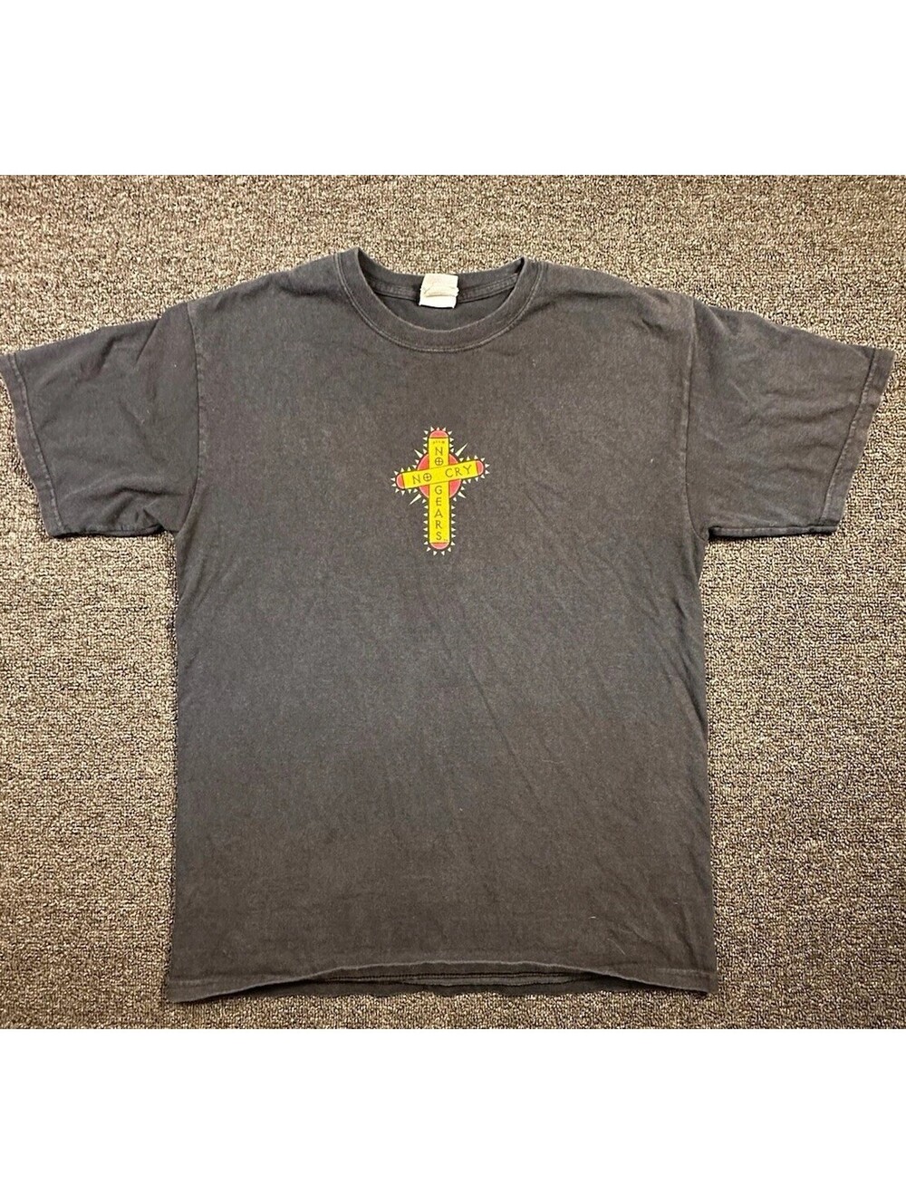 Straight Chain Clothing Works No Fear T-Shirt Men's M Black